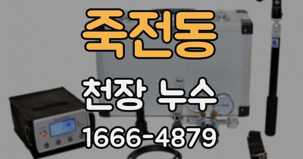 죽전동 천장 누수