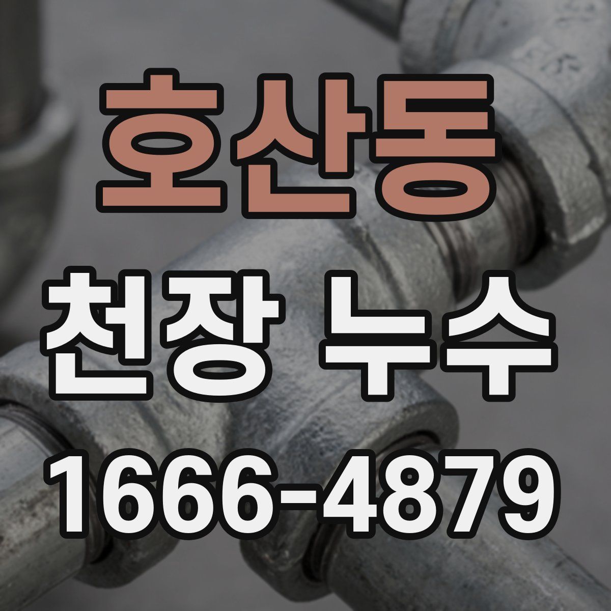 호산동 천장 누수