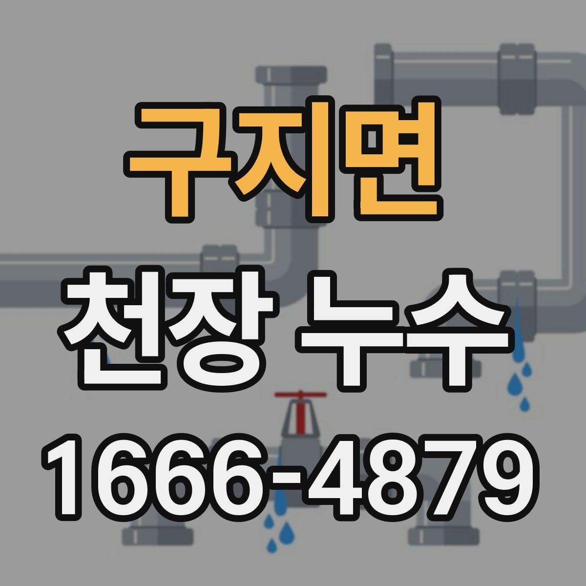 구지면 천장 누수 현관 쪽 천장 누수가 생기는 경우