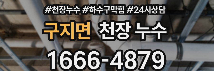 구지면 천장 누수