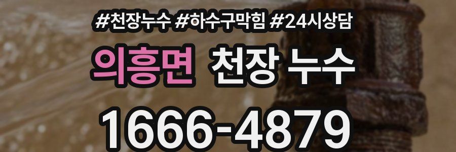 의흥면 천장 누수