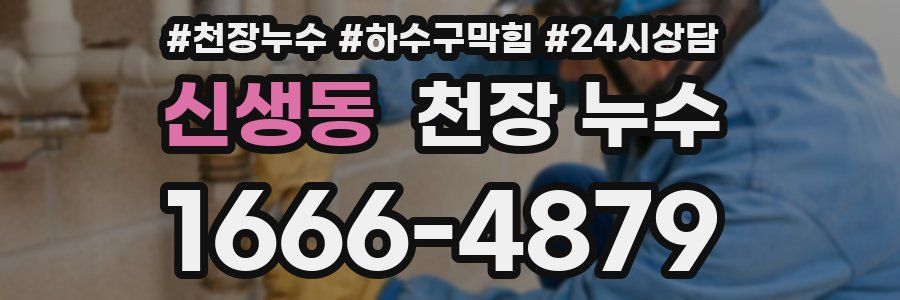 신생동 천장 누수