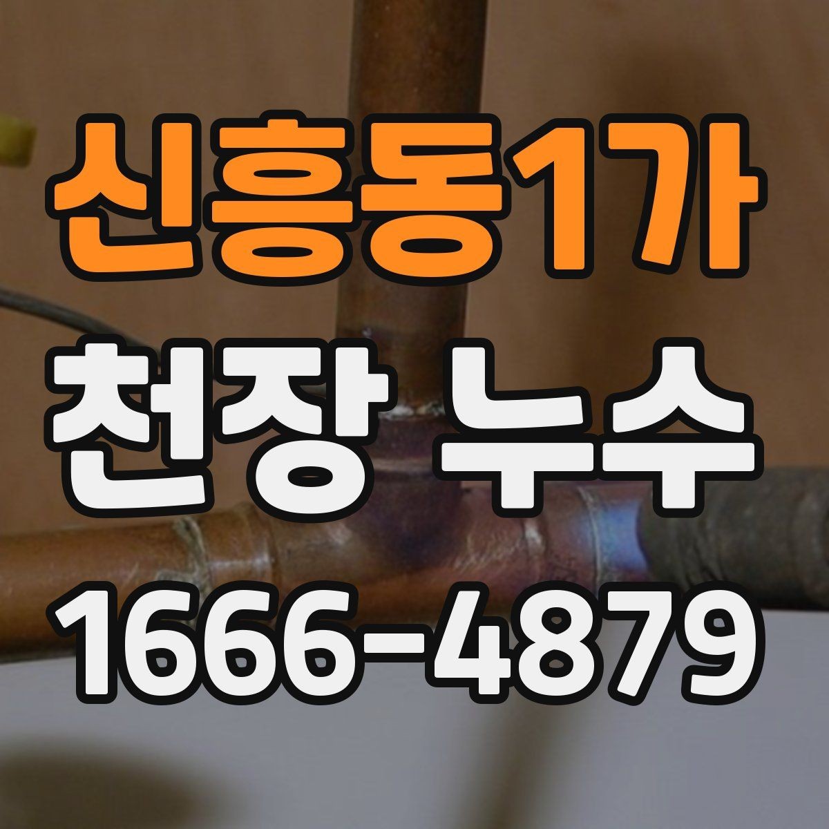 신흥동1가 천장 누수 얼룩이 옅어졌다 진해졌다 반복될 때