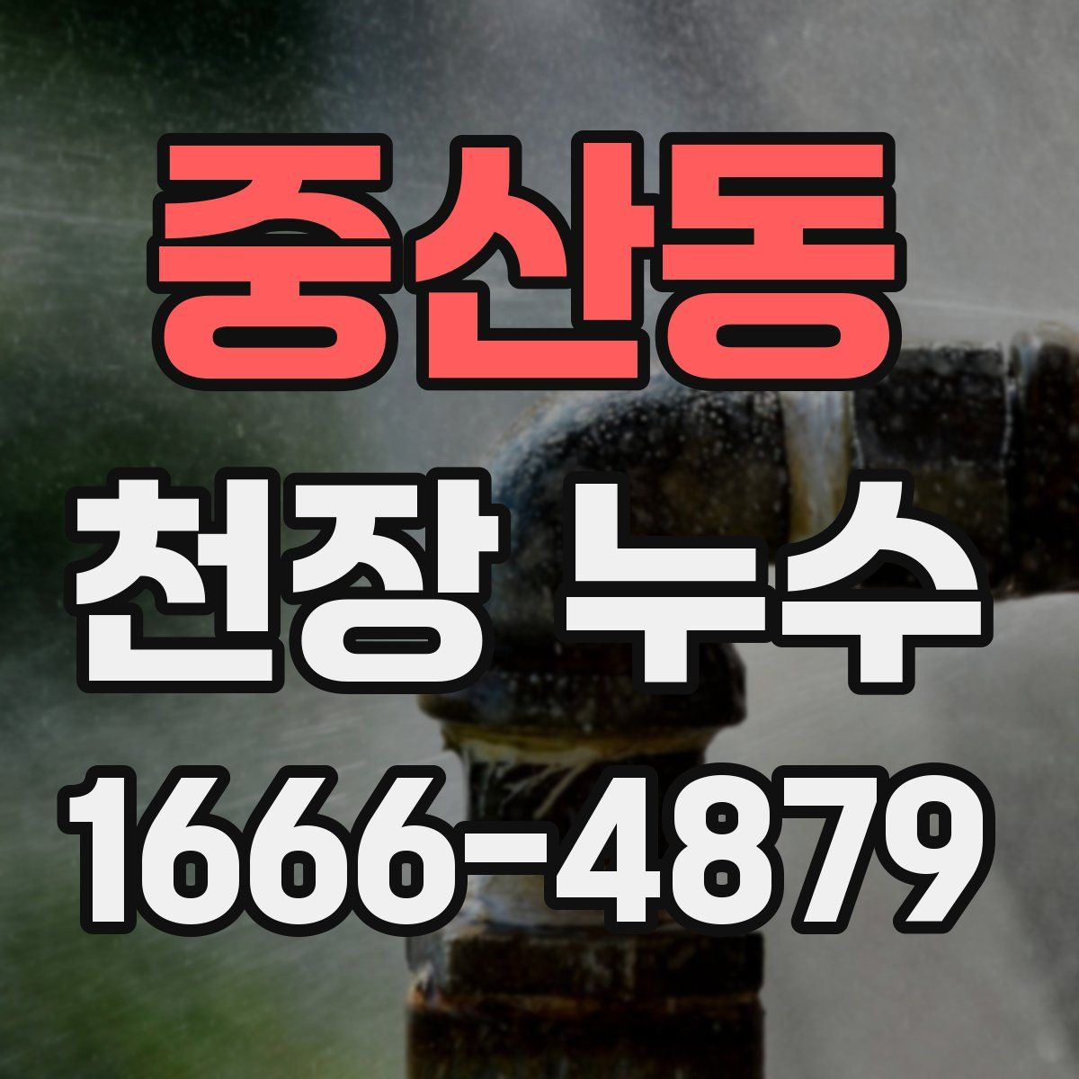 중산동 천장 누수