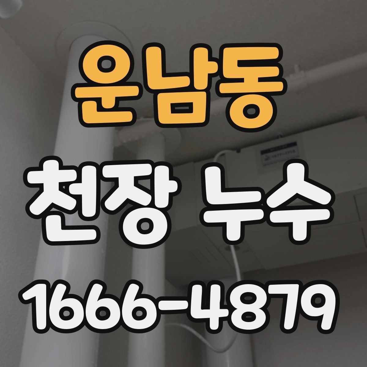 운남동 천장 누수 천장에 물이 떨어질 때 응급 조치 순서