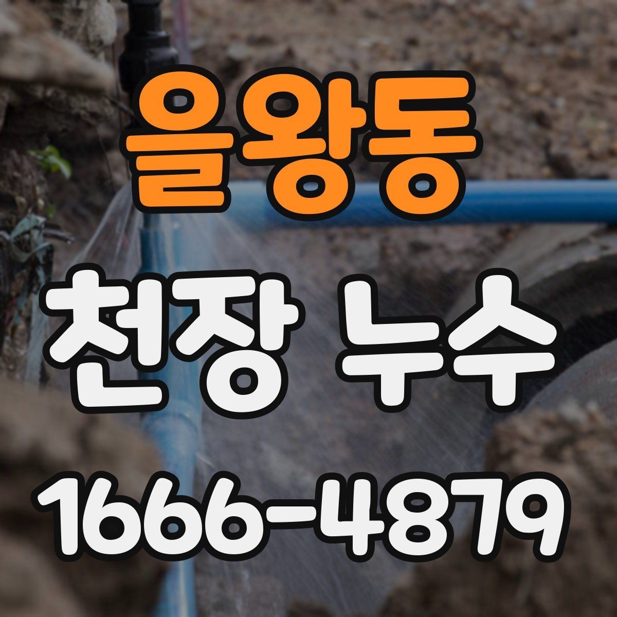 을왕동 천장 누수 벽까지 번지기 전 조치