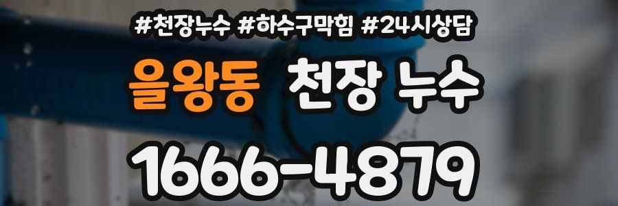 을왕동 천장 누수