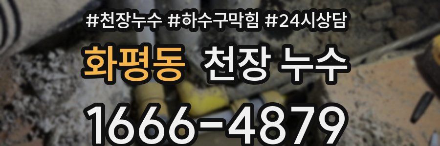 화평동 천장 누수