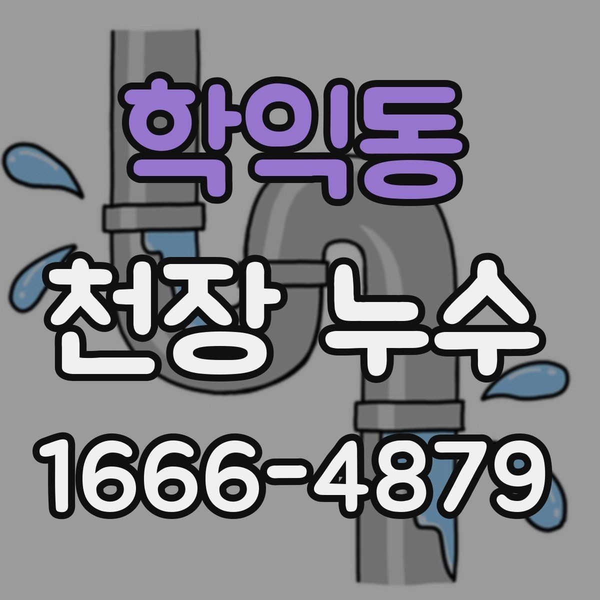 학익동 천장 누수 도배 덧대면 더 늦어질 수 있는 이유