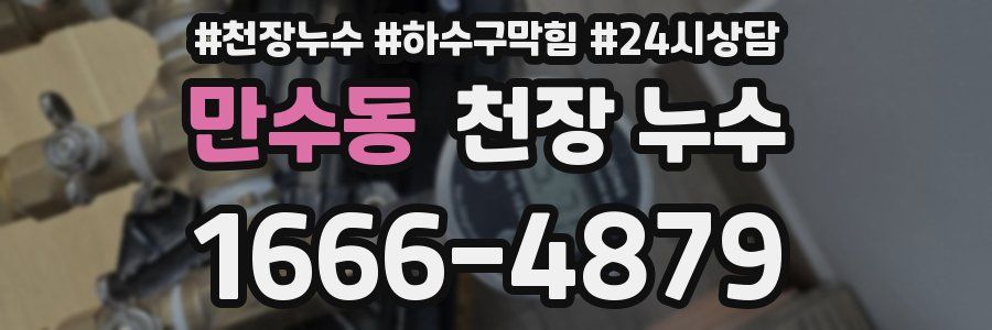 만수동 천장 누수