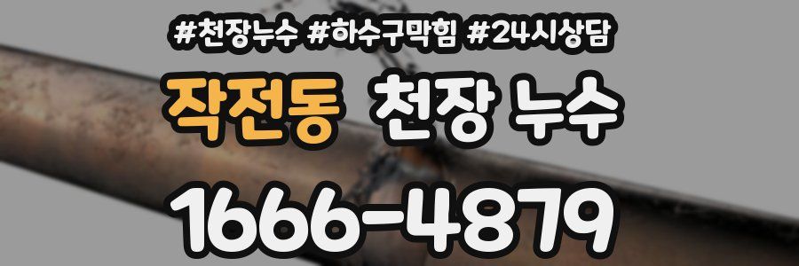 작전동 천장 누수