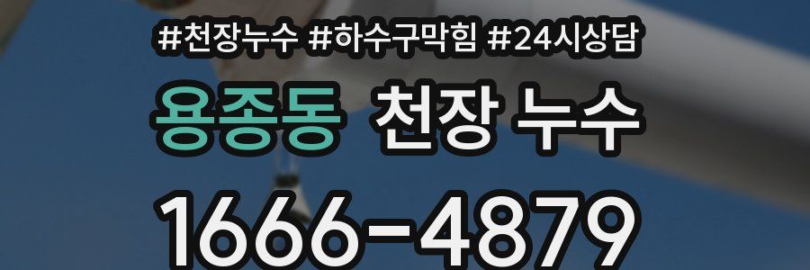 용종동 천장 누수