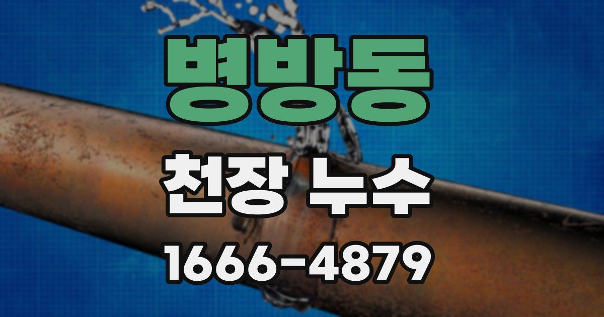 병방동 천장 누수