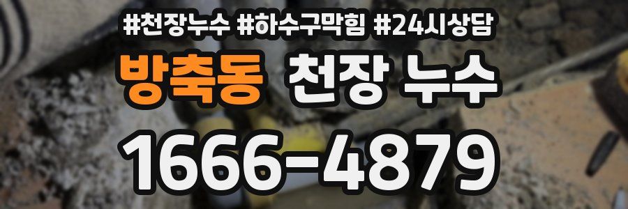 방축동 천장 누수
