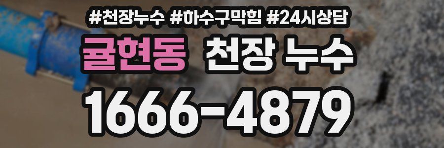 귤현동 천장 누수