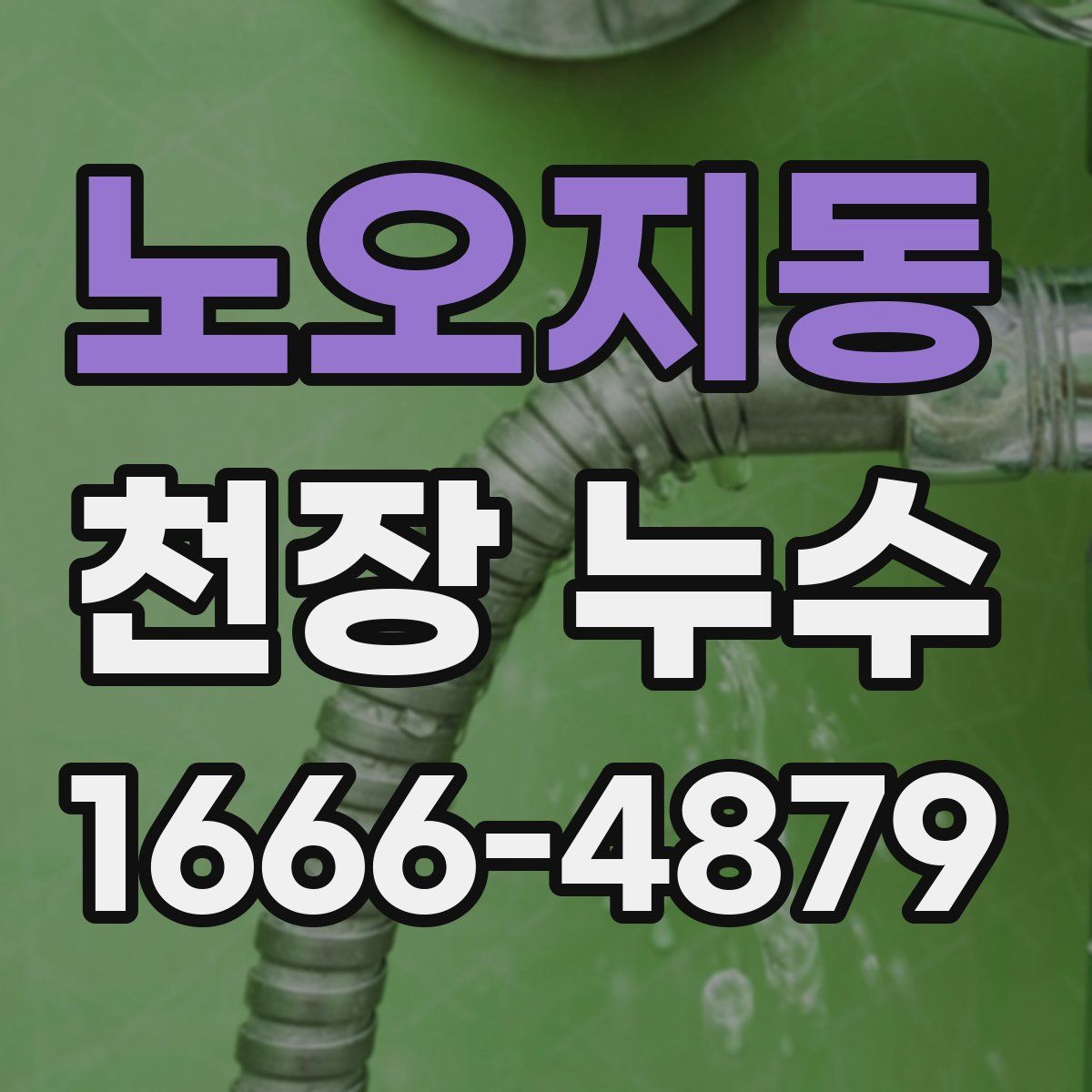 노오지동 천장 누수