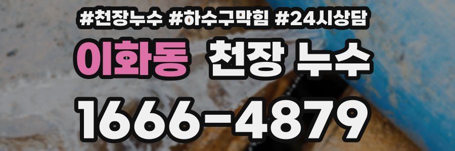 이화동 천장 누수