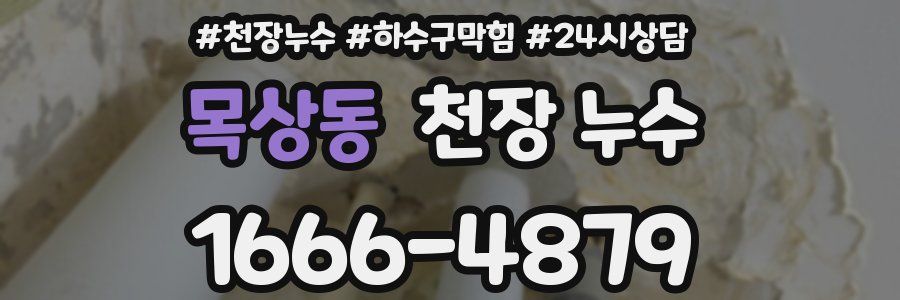 목상동 천장 누수