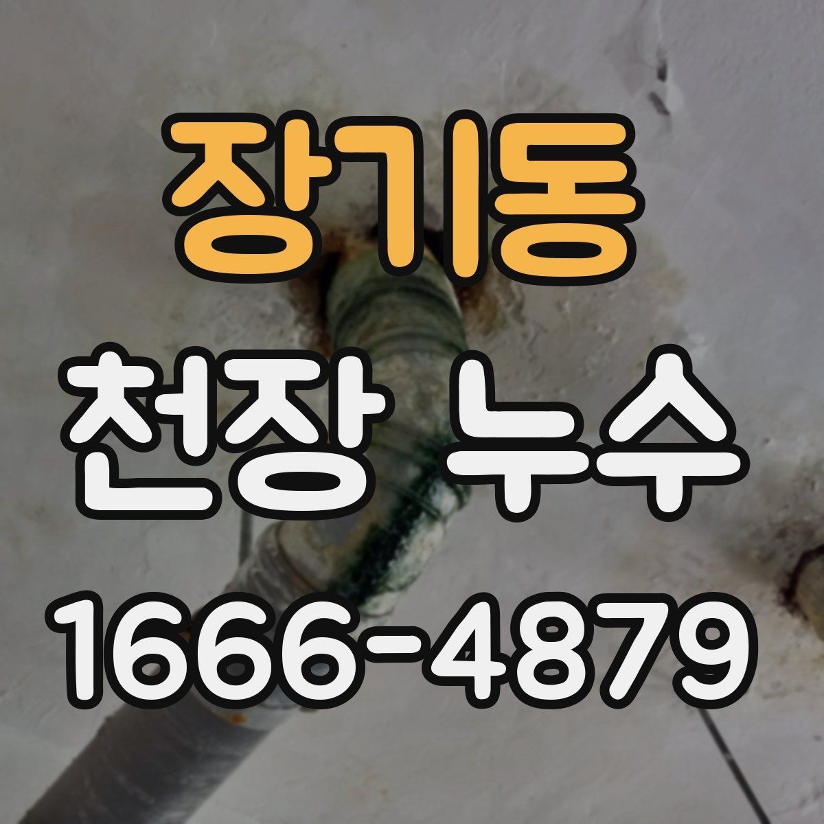 장기동 천장 누수 세탁기 돌린 뒤 천장이 젖는다면