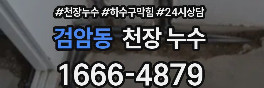 검암동 천장 누수