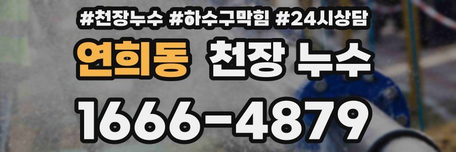 연희동 천장 누수