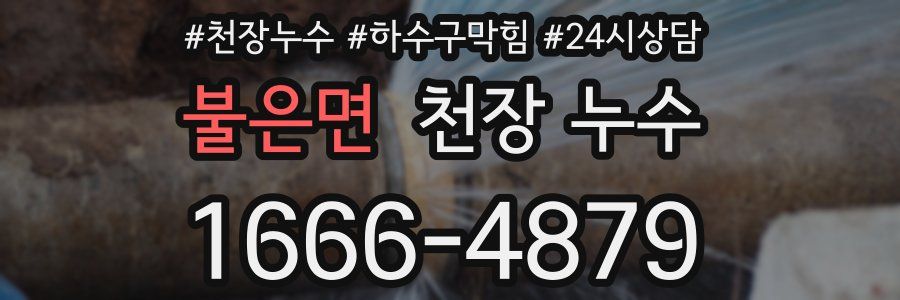 불은면 천장 누수