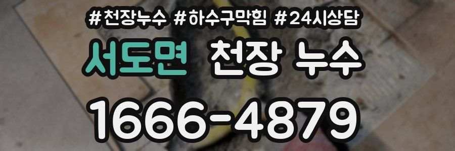 서도면 천장 누수