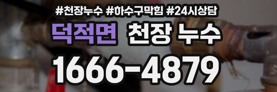 덕적면 천장 누수