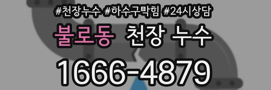 불로동 천장 누수