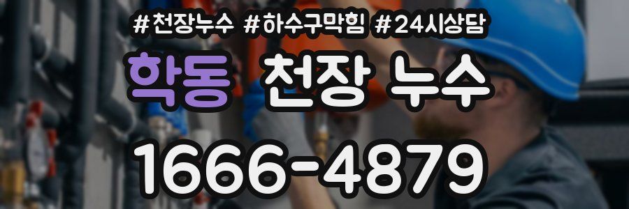 학동 천장 누수