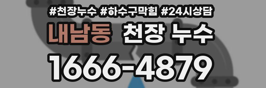 내남동 천장 누수