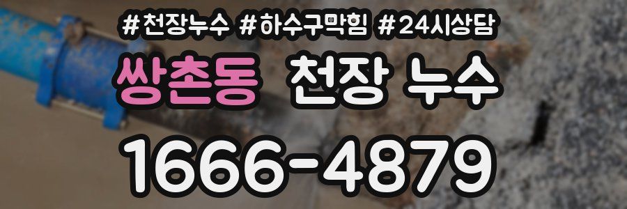 쌍촌동 천장 누수