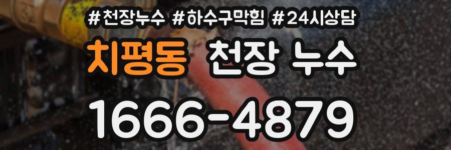 치평동 천장 누수