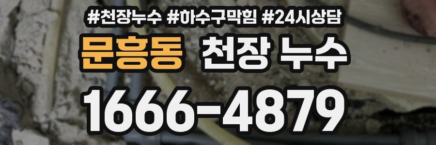 문흥동 천장 누수