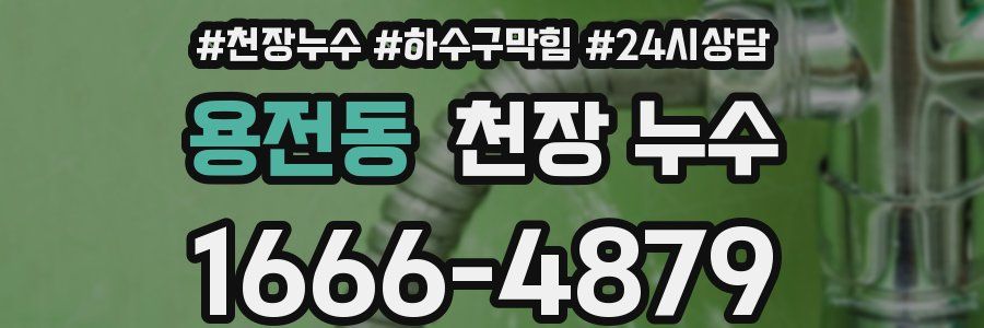 용전동 천장 누수