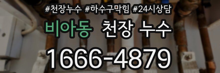 비아동 천장 누수