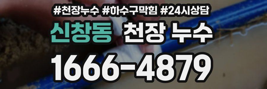 신창동 천장 누수