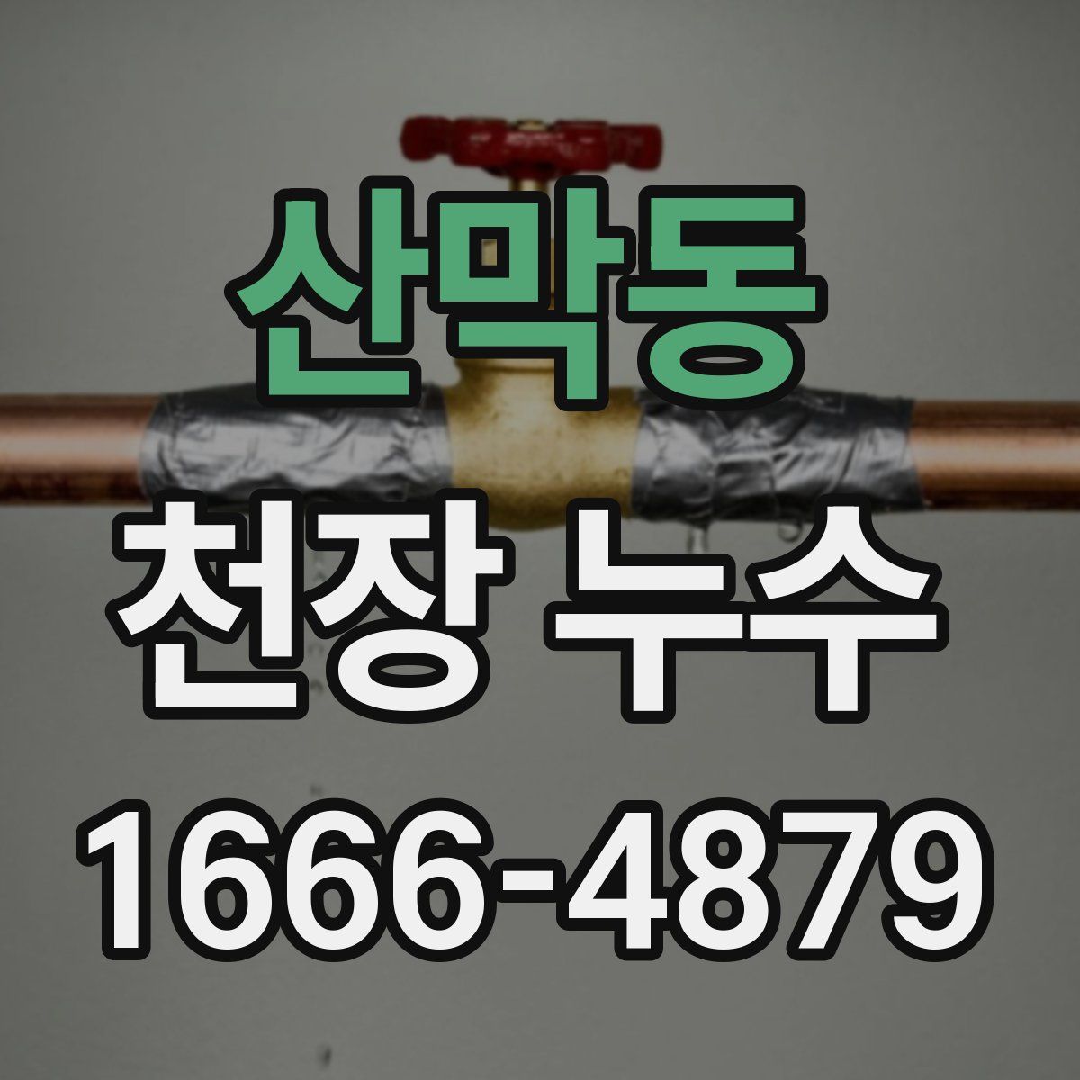 산막동 천장 누수