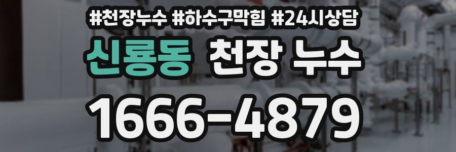 신룡동 천장 누수