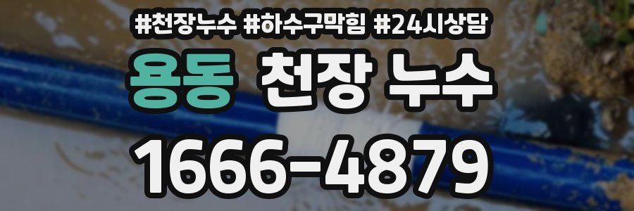 용동 천장 누수