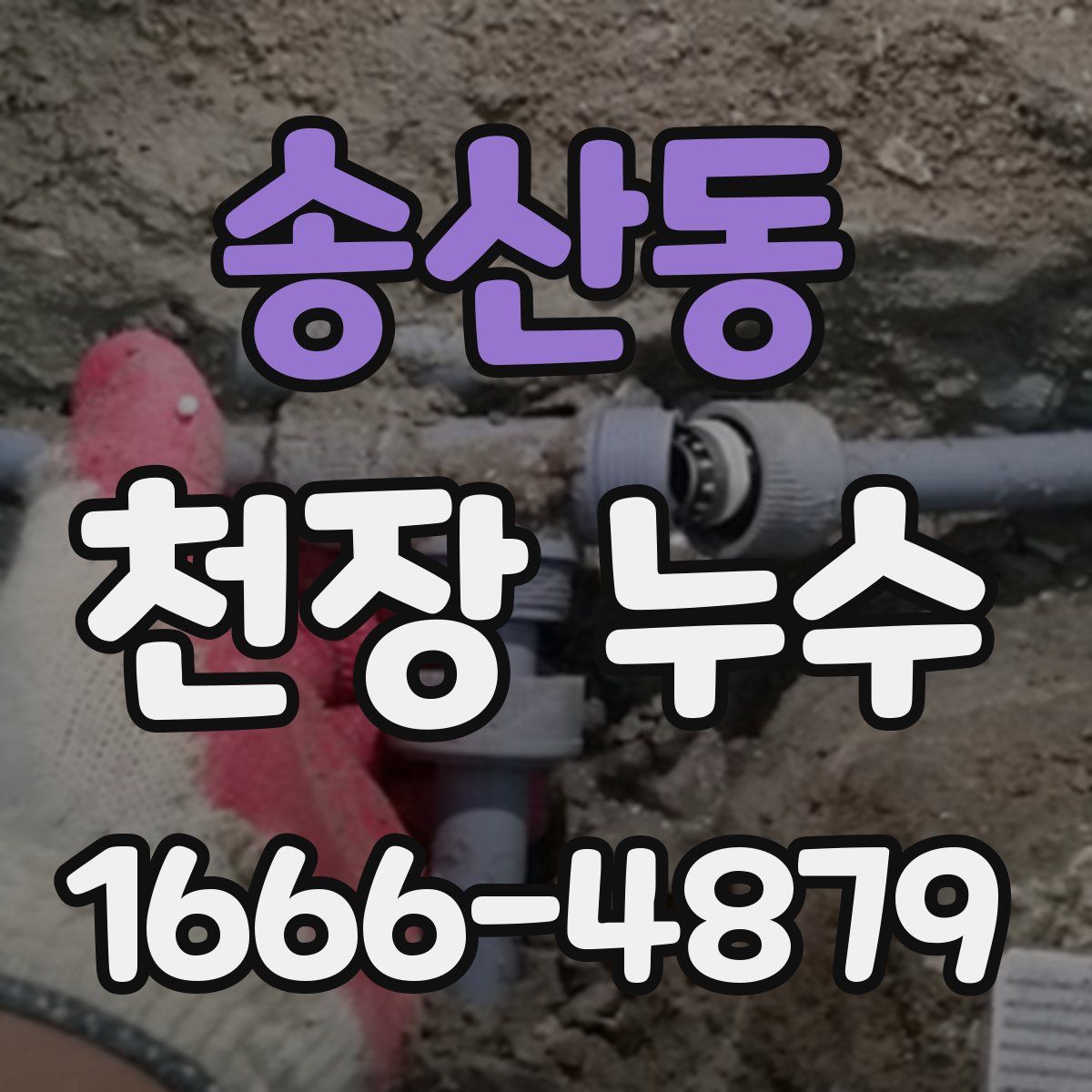 송산동 천장 누수