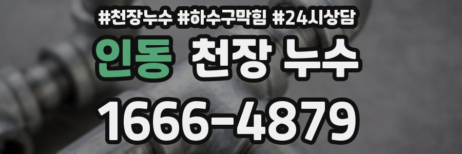 인동 천장 누수