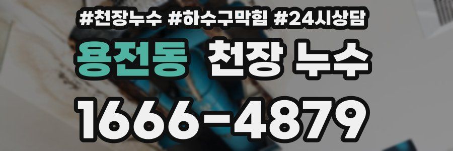 용전동 천장 누수