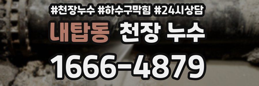 내탑동 천장 누수