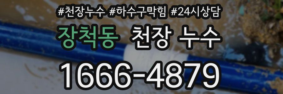 장척동 천장 누수