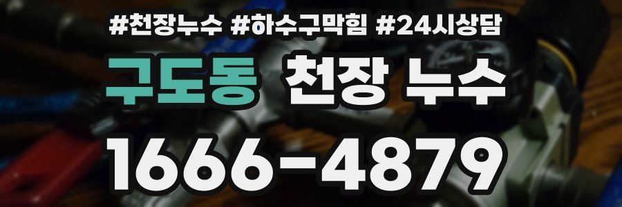 구도동 천장 누수