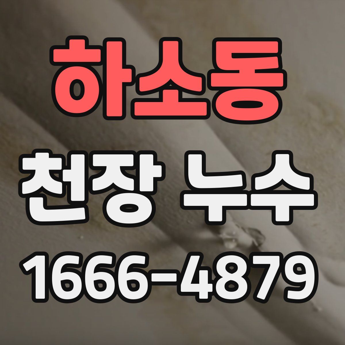 하소동 천장 누수