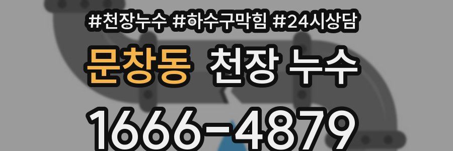 문창동 천장 누수