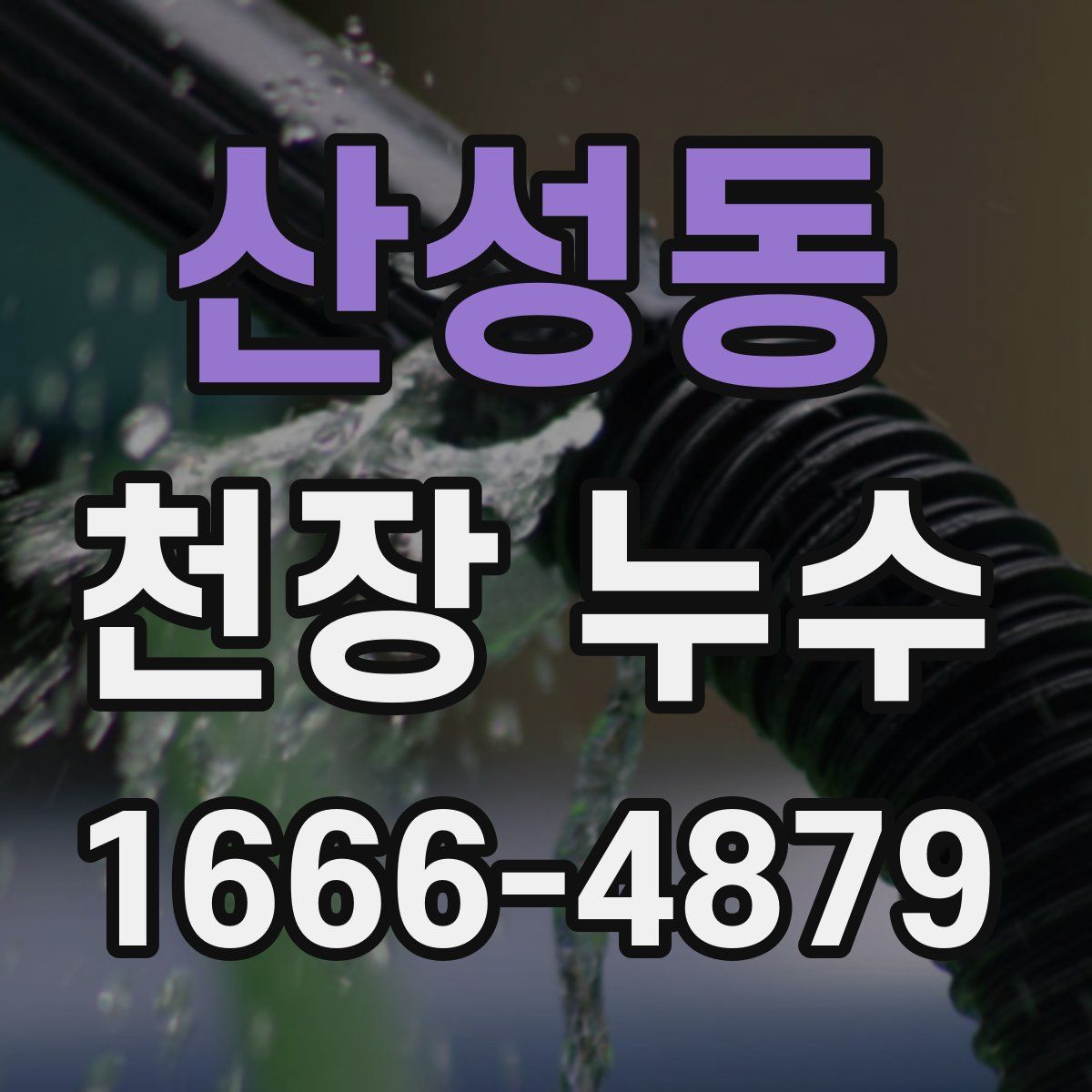 산성동 천장 누수