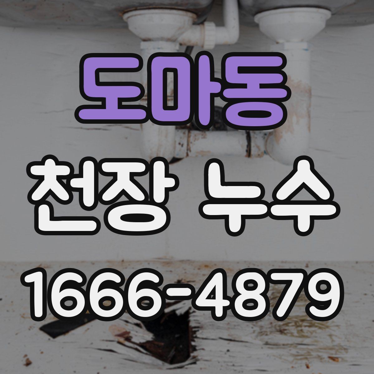 도마동 천장 누수 얼룩이 계속 번질 때 대응